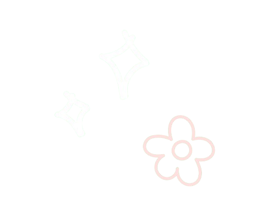 Sparkles and flower